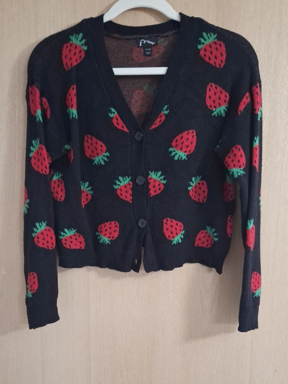 Strawberry Sweater Cardigan